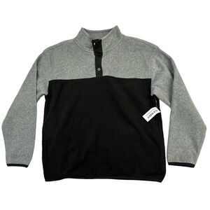 Old Navy Fleece/Felt Polyester Popover Jacket NWT L (10-12)